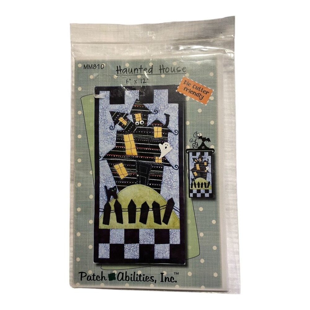 Haunted House MM810 by Patch Abilities Die Cutter Friendly 2015 NOS